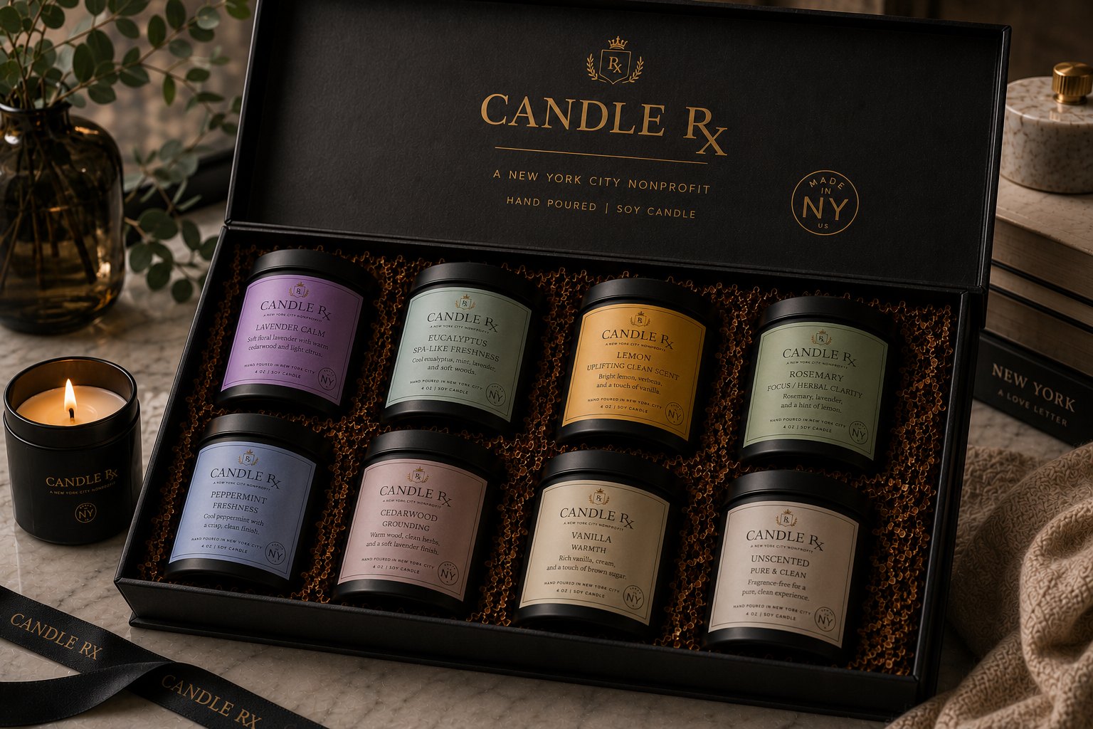 Candle RX candle gift box